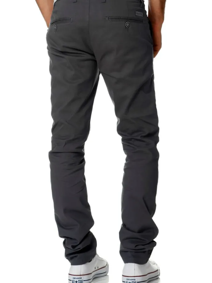 Slim Chino ANDREW in Anthrazit