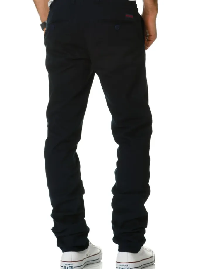 Slim Chino ANDREW in Navyblau