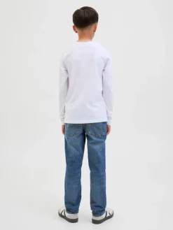Slim Fit Jeans in Blue Denim