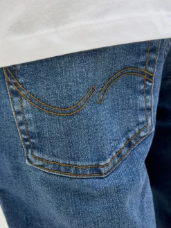 Slim Fit Jeans in Blue Denim