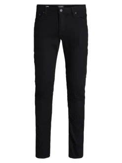 Slim Fit Skinny Jeans JJIGLENN JJFELIX in Schwarz
