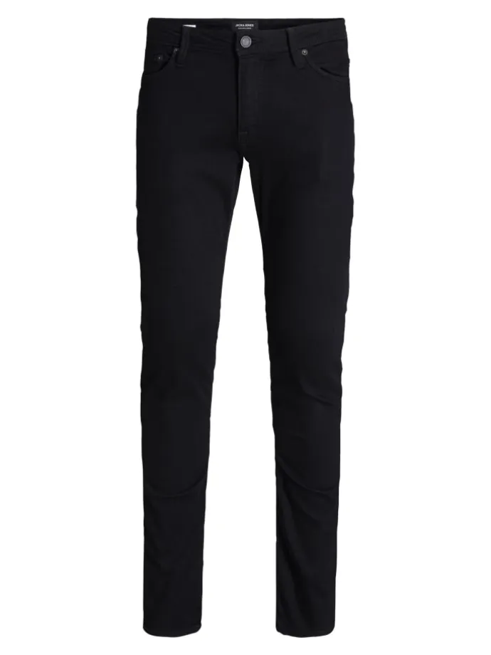 Slim Fit Skinny Jeans JJIGLENN JJFELIX in Schwarz