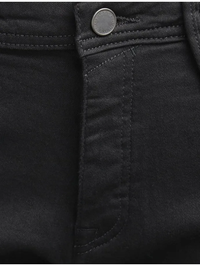 Slim Fit Skinny Jeans JJIGLENN JJFELIX in Schwarz
