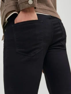 Slim Fit Skinny Jeans JJIGLENN JJFELIX in Schwarz