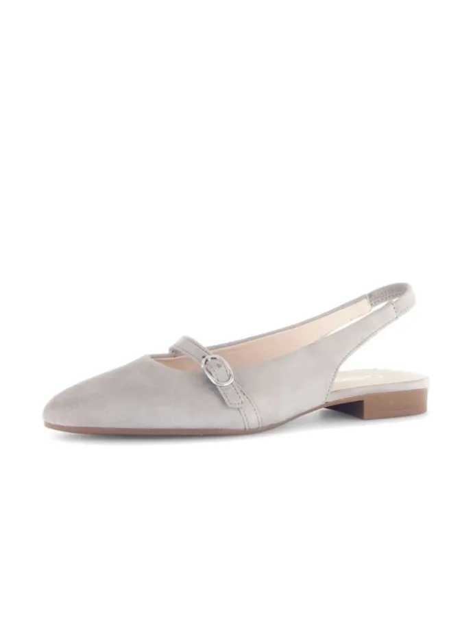 Slingpumps in grau