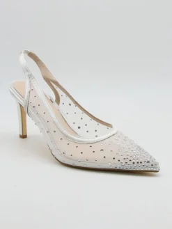 Slingpumps in Weiß