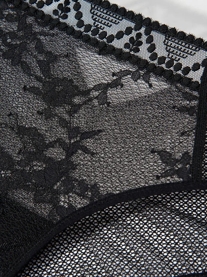 Slip "Olivia" in Schwarz