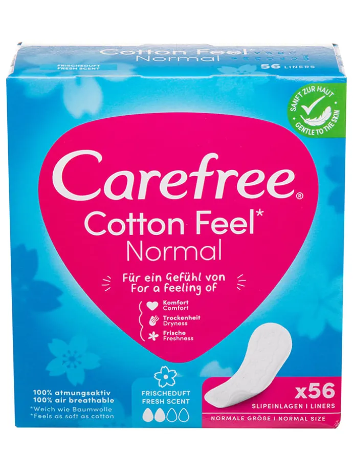 Slipeinlagen "Cotton Feel Normal" - 56 Stück