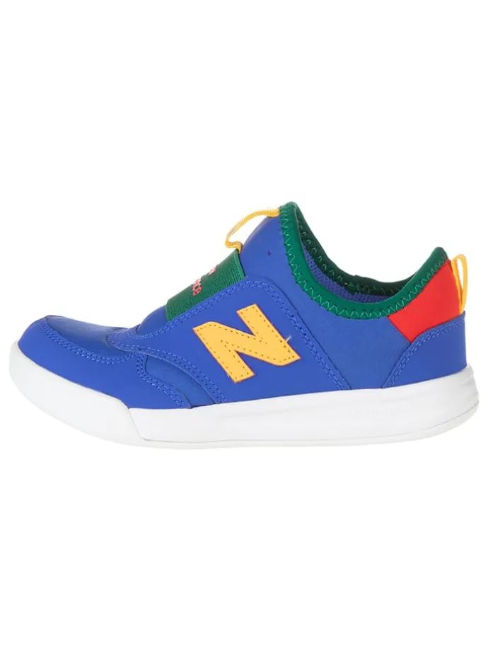 Slipper "300" in Dunkelblau/ Gelb/ Rot