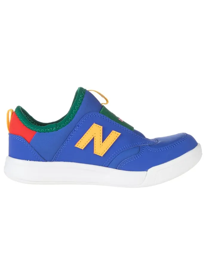 Slipper "300" in Dunkelblau/ Gelb/ Rot