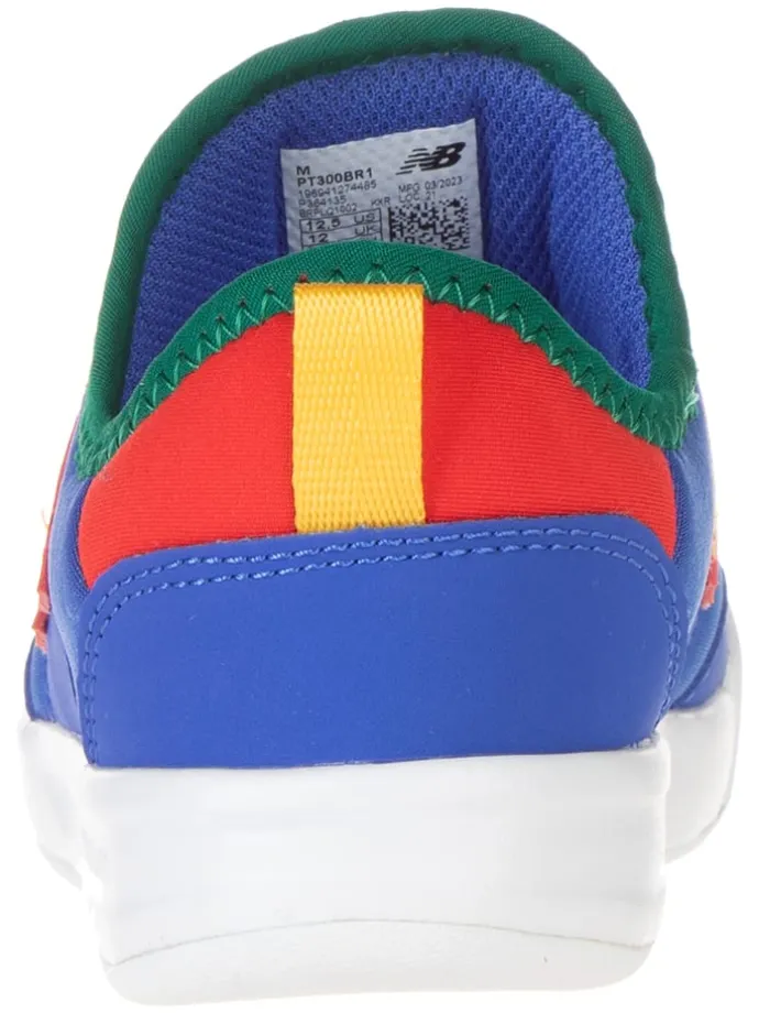 Slipper "300" in Dunkelblau/ Gelb/ Rot