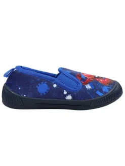 Slipper in Dunkelblau