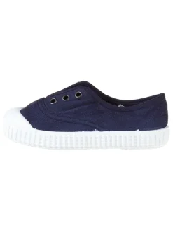 Slipper in Dunkelblau