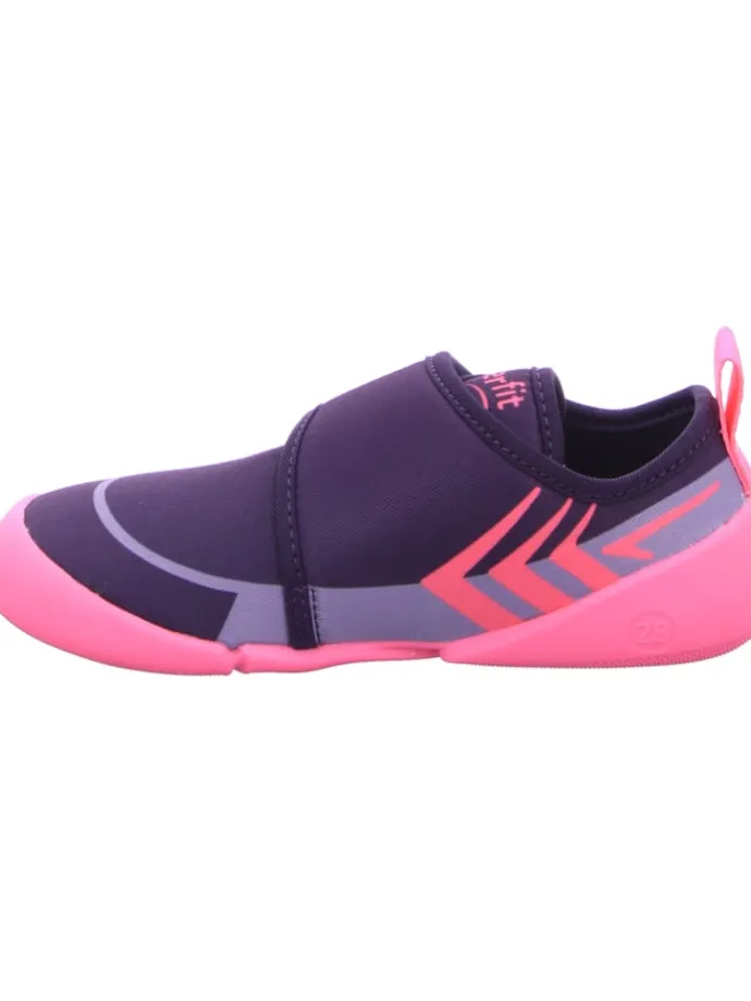 Slipper in lila