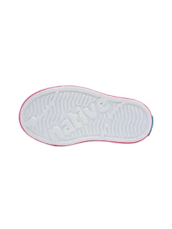 Slipper in Pink/ Weiß