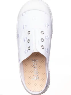 Slipper in Weiß