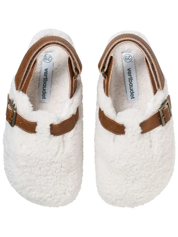 Slipper in Weiß