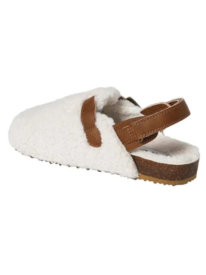 Slipper in Weiß