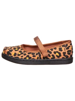 Slipper "Jane" in Hellbraun/ Schwarz