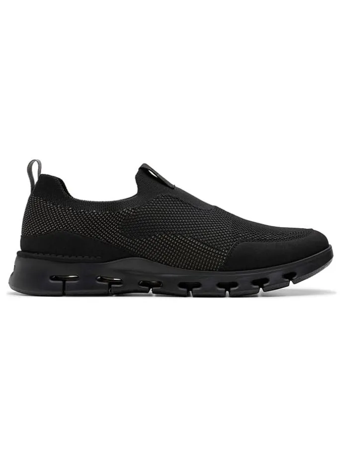 Slipper "Nature X" in Schwarz