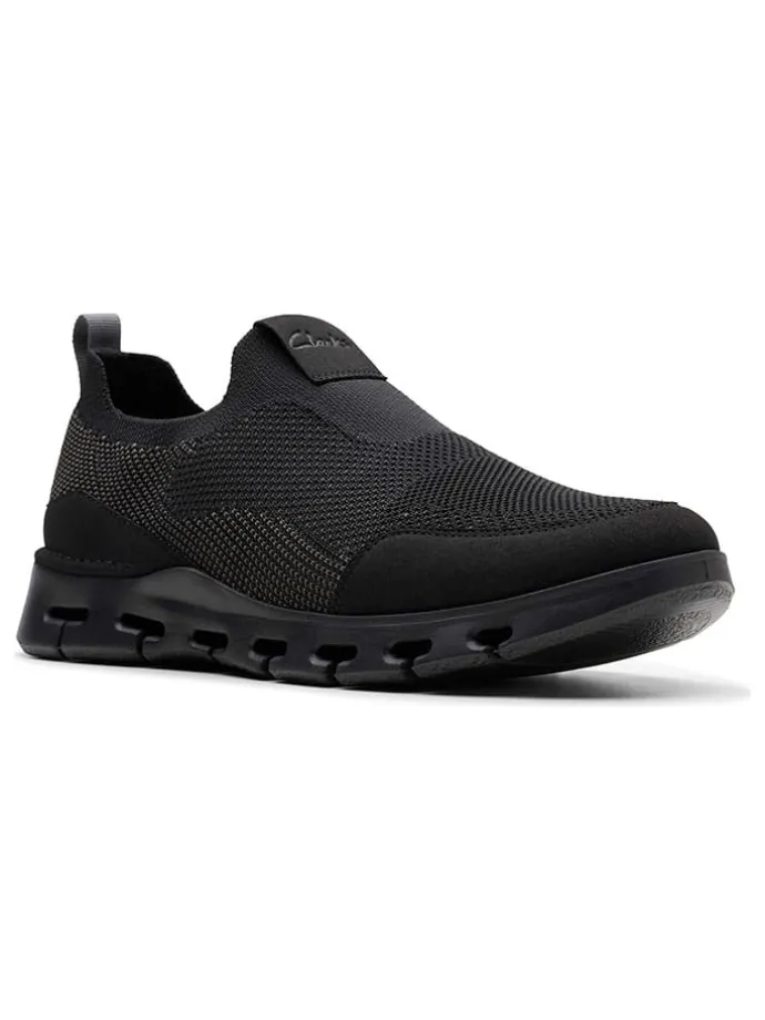 Slipper "Nature X" in Schwarz