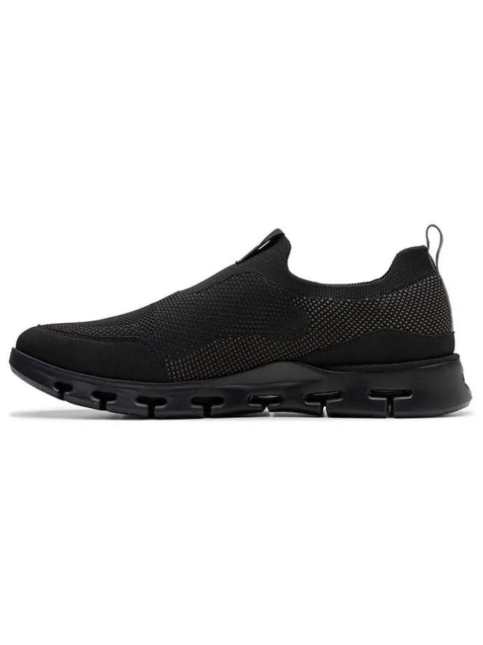 Slipper "Nature X" in Schwarz