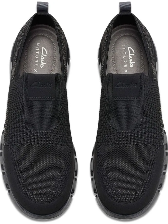 Slipper "Nature X" in Schwarz