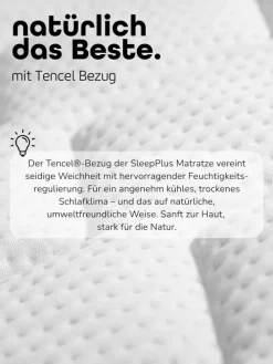 Sämann Babymatratze für Babybett CLOUD SleepPlus