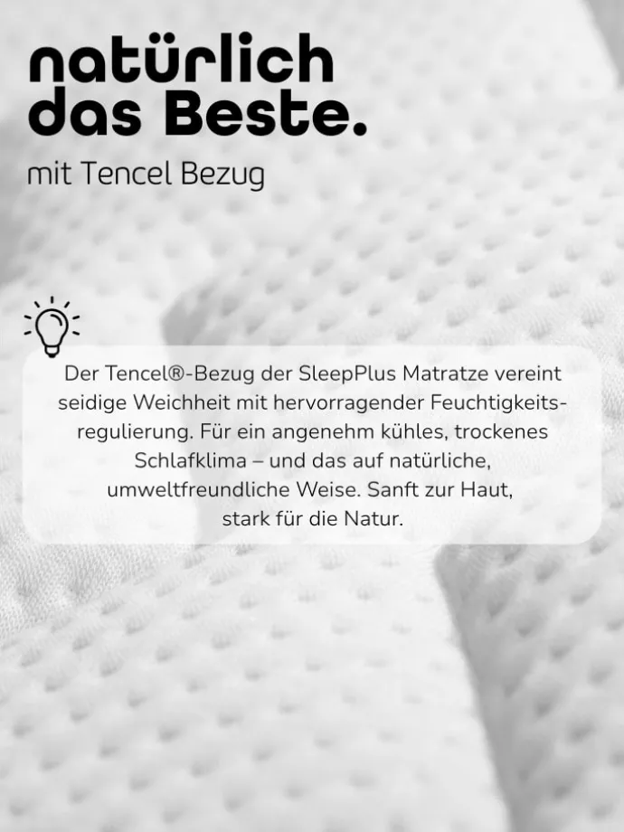 Sämann Babymatratze für Babybett CLOUD SleepPlus
