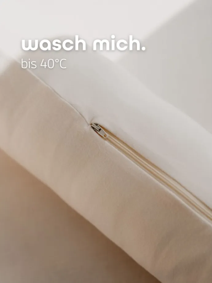 Sämann Nestchenschlange Cozy "Little Cloud, Sand" 190 cm Bettschlange