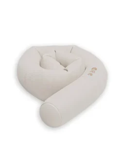 Sämann Nestchenschlange Cozy "Magical Rainbow Coconut Milk" 190 cm Bettschlange