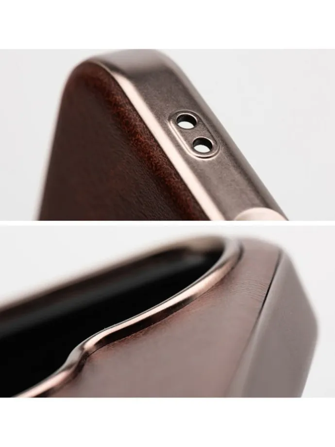 Smartphonehülle Bumper Handyhülle kompatibel mit Samsung Galaxy S25 in Braun