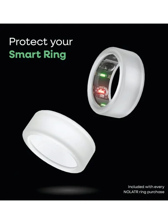 Smart-Ring "Elite VUE" in Silber