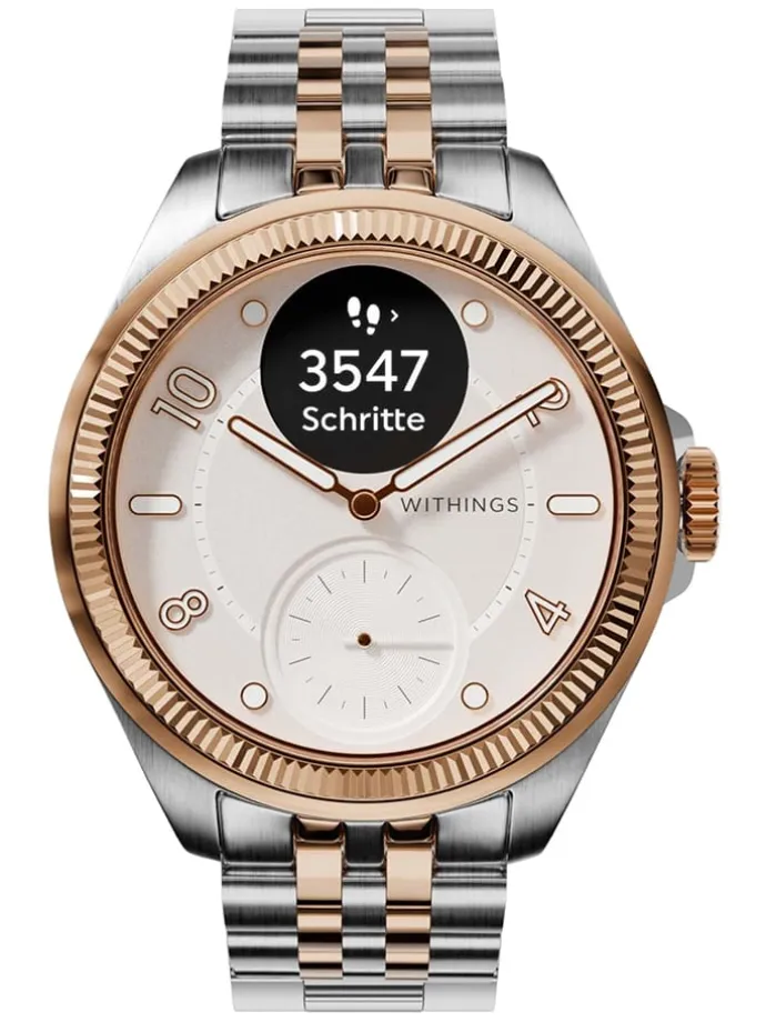 Smartwatch "Brilliant" in Gold/ Silber