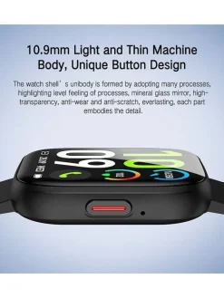 Smartwatch in Schwarz