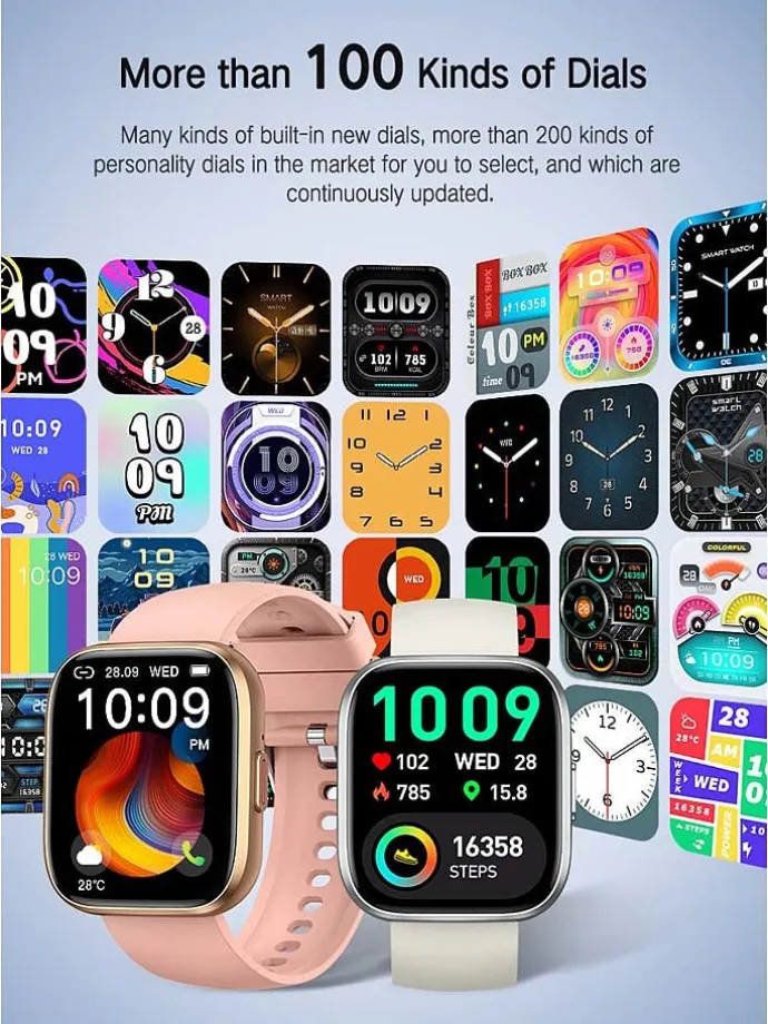 Smartwatch in Schwarz