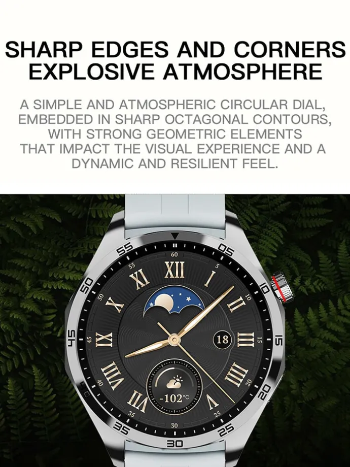 Smartwatch in Silber