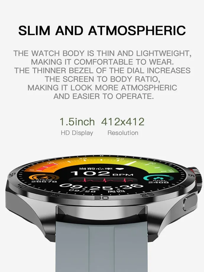 Smartwatch in Silber