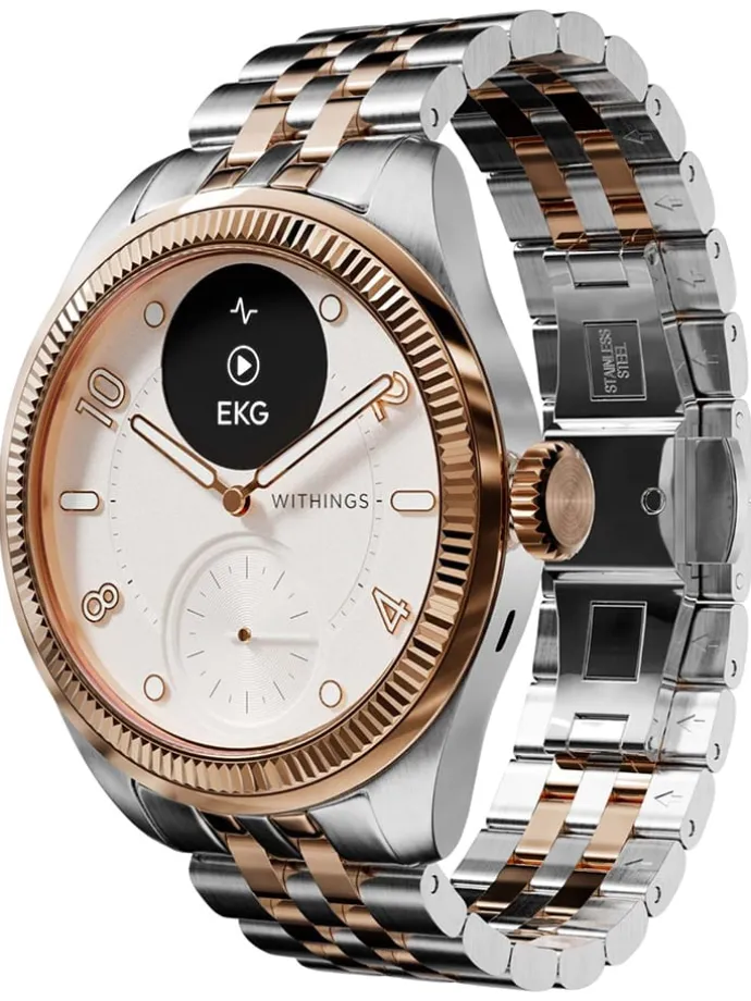 Smartwatch "ScanWatch 2" in Silber/ Schwarz
