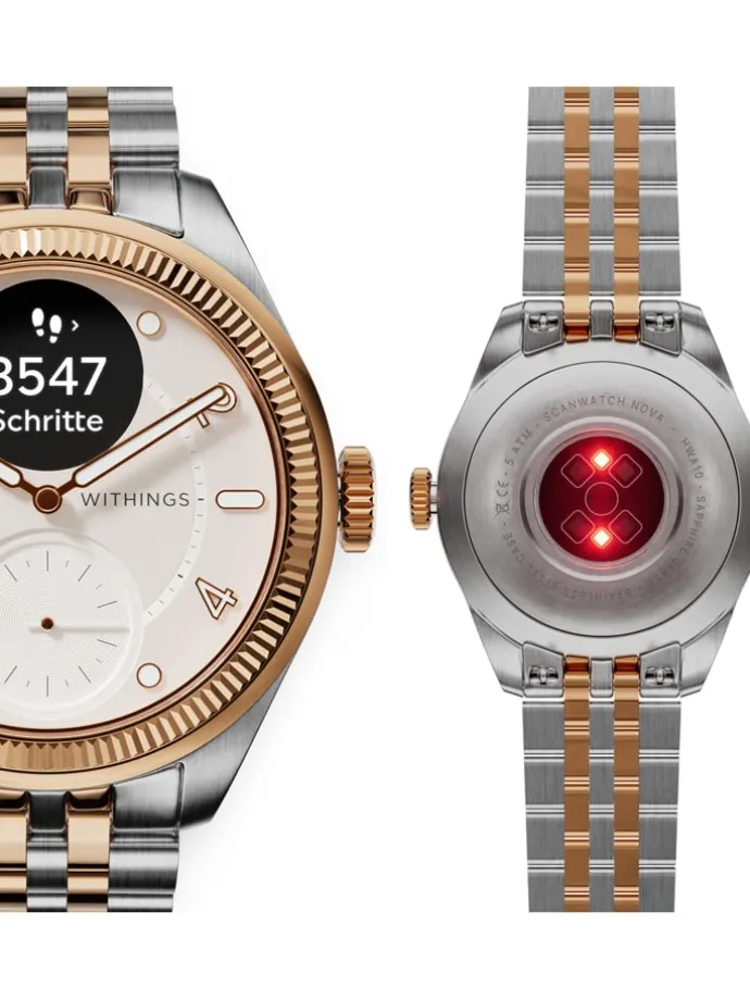 Smartwatch "ScanWatch 2" in Silber/ Schwarz