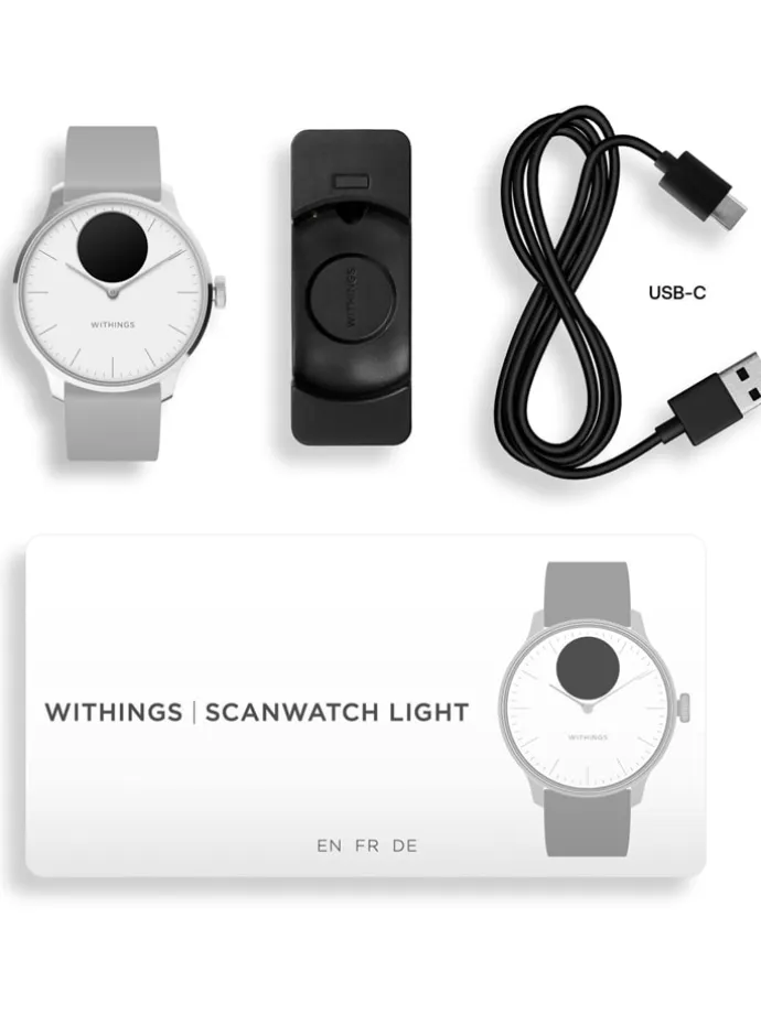 Smartwatch "ScanWatch Light" in Grau/ Silber