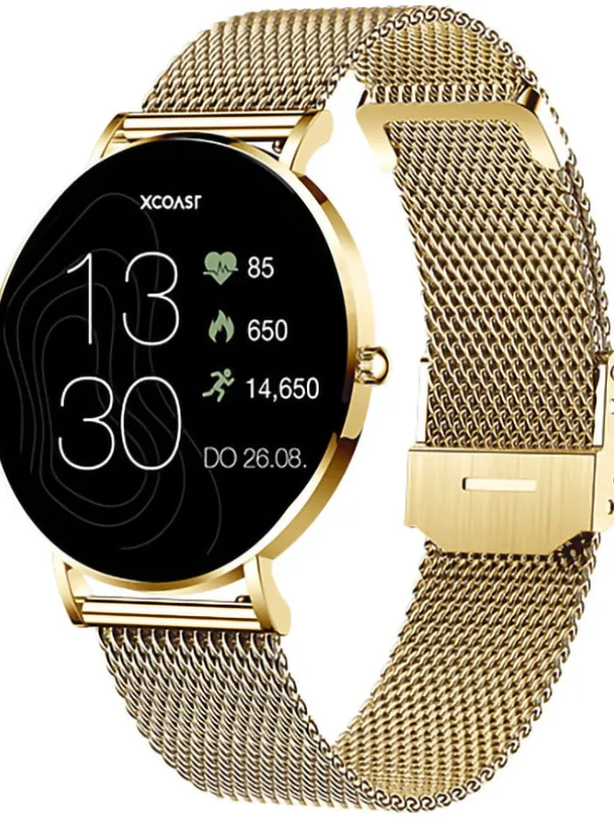 Smartwatch "Siona 2 ultra flach" in Gold