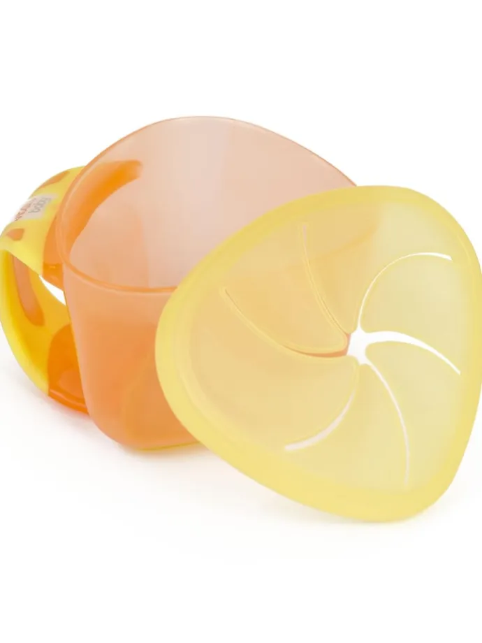 Snackbox für unterwegs orange