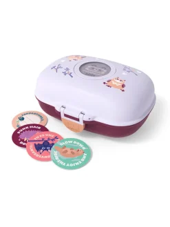 Snackbox "Owly" in Lila - 600 ml