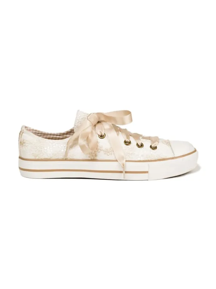 Sneaker 4131 in ecru
