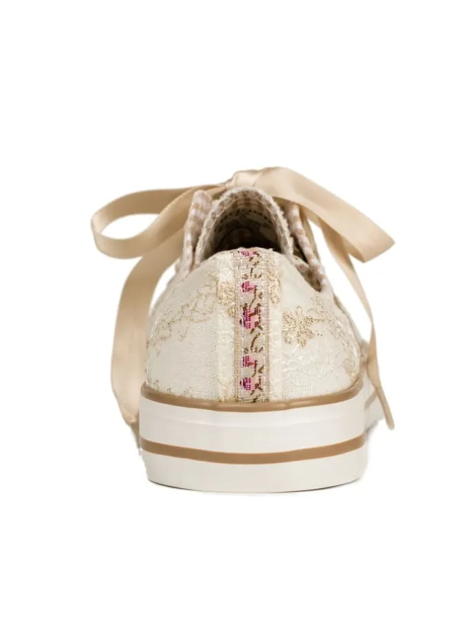 Sneaker 4131 in ecru