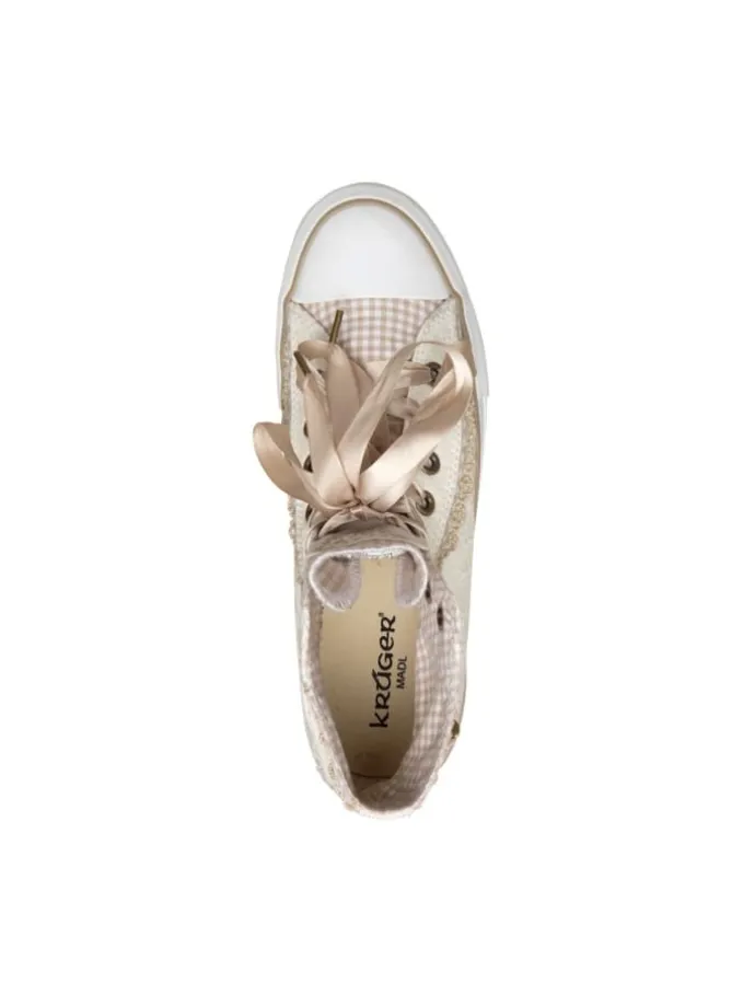 Sneaker 4122 in ecru