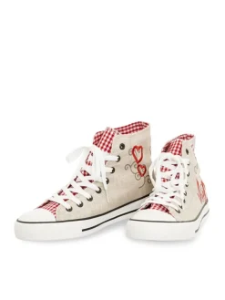 Sneaker 4104 in rot
