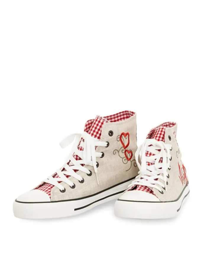 Sneaker 4104 in rot