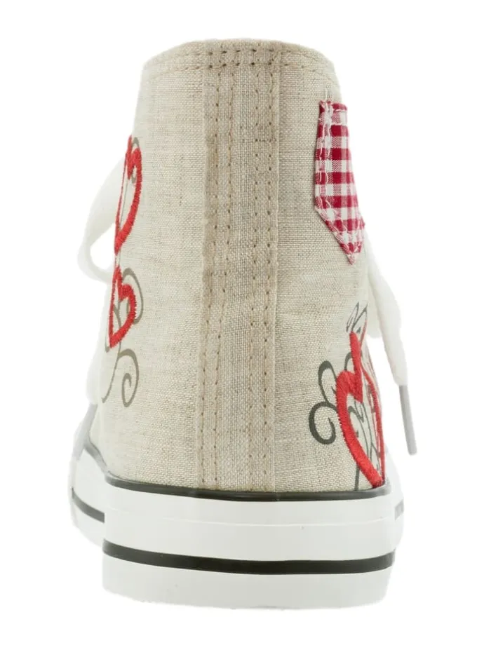 Sneaker 4104 in rot